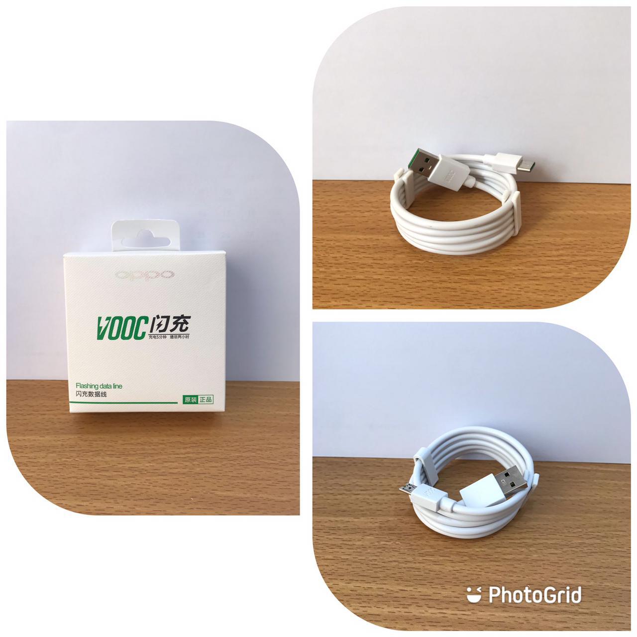 KABEL DATA OPPO VOOC MICRO USB PACKING IMPORT (BG)